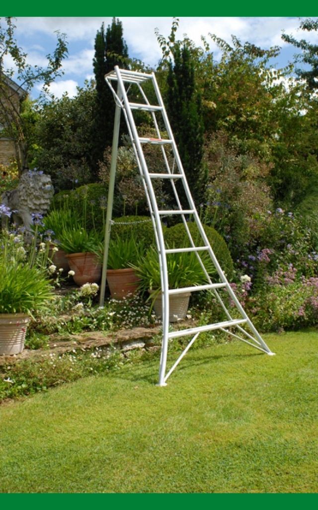 Tripod Ladder https://organicgardeningeek.com